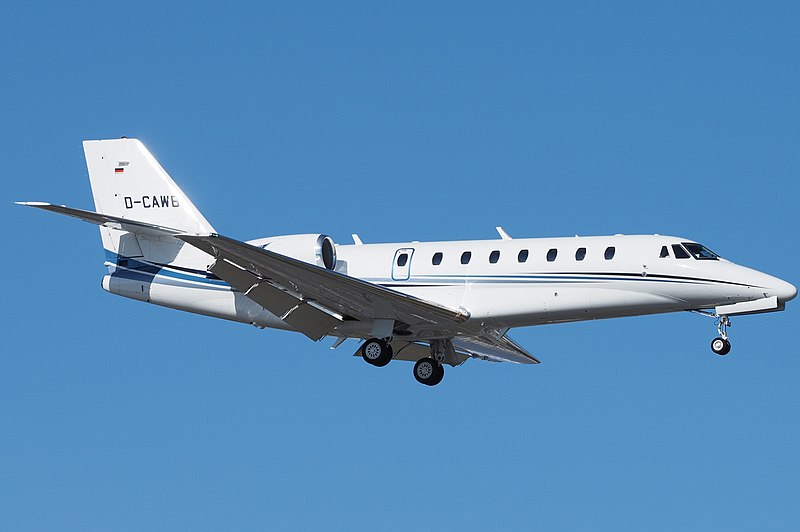 File:D-CAWB Cessna 680 Citation Sovereign C680 - Aerowest GmbH (16841877405).jpg