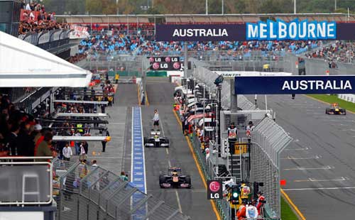 F1 Australian Grand Prix private jet charter