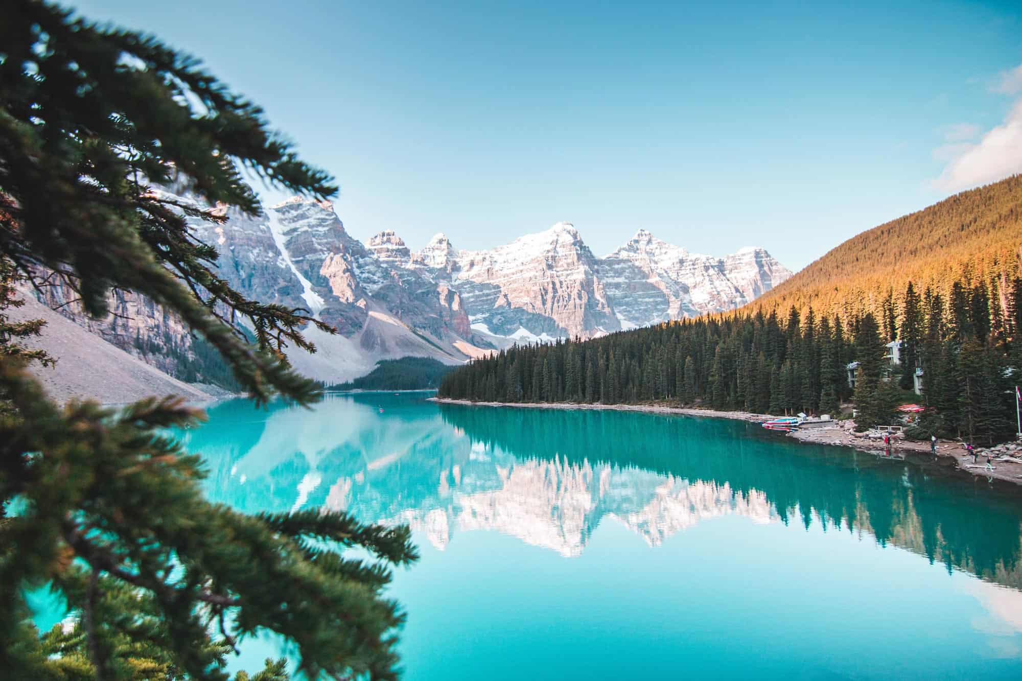 A picturesque view of Banff Canada