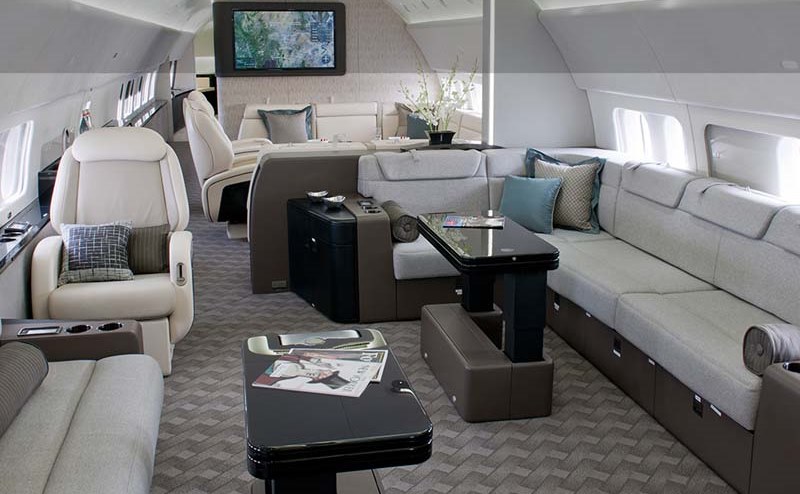 Boeing Business Jet Interior