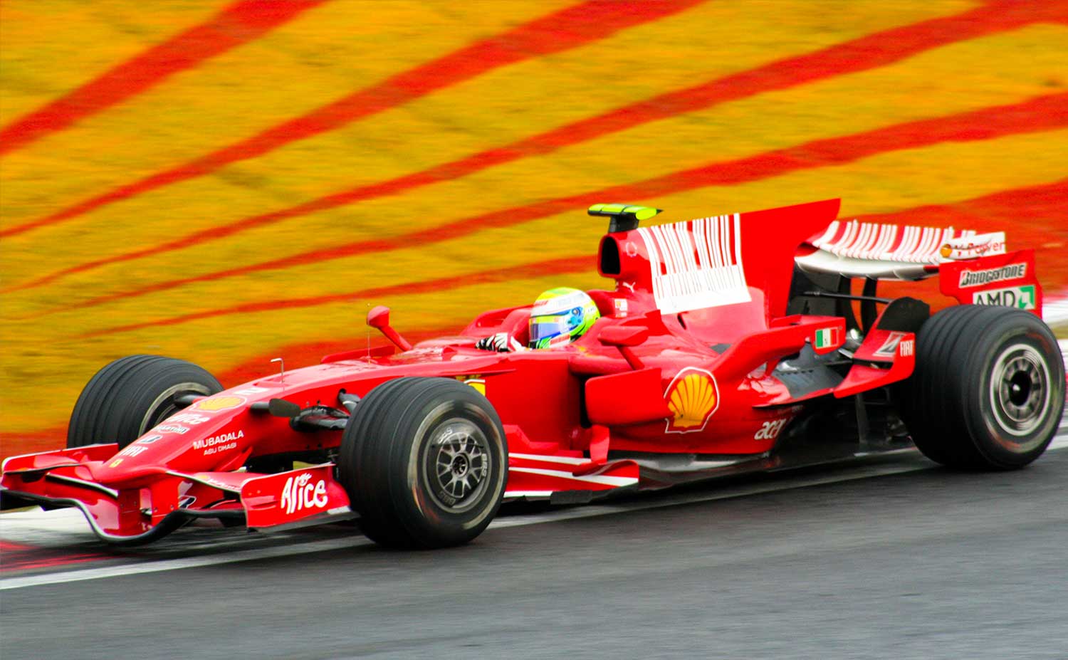 Felipe Massa in 2008 Brazilian Grand Prix