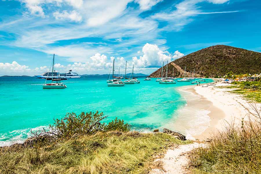 British Virgin Islands private jet charter