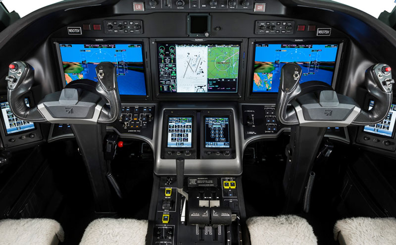 Citation Sovereign+ Cockpit