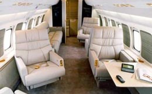 Challenger 601-3A Interior