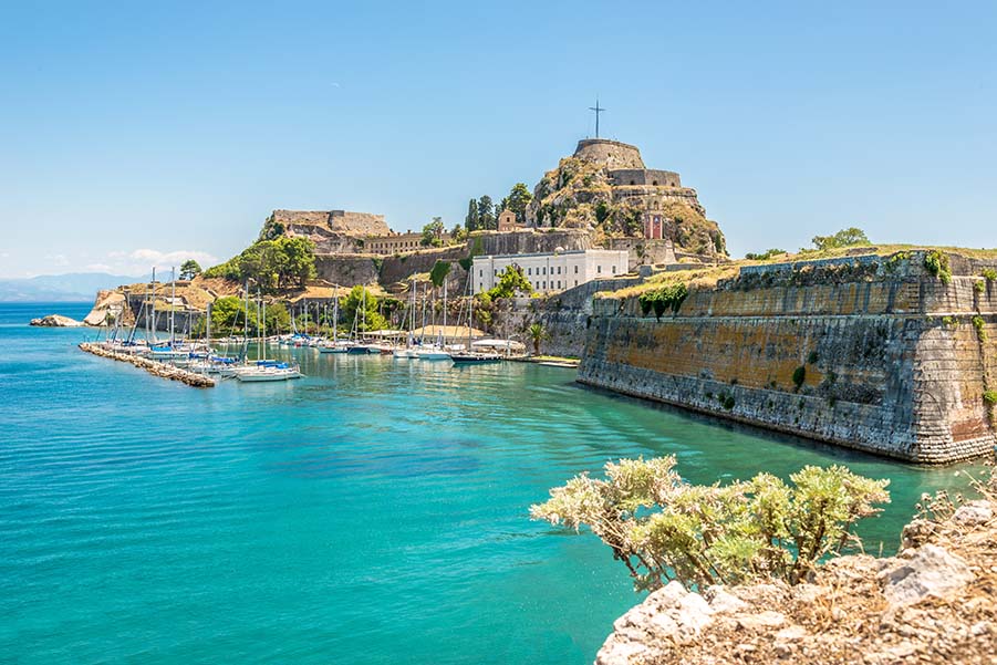 Corfu private jet charter