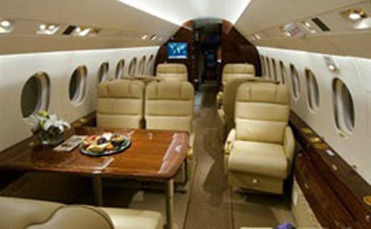 Falcon 2000DX Interior