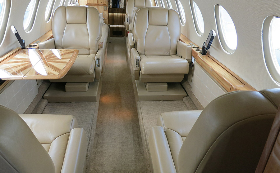 Falcon 50EX Interior