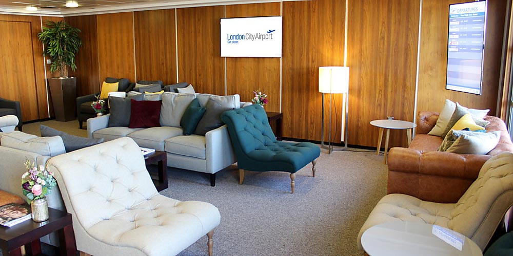 The Lounge at London City Airport