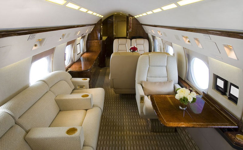 Gulfstream GIV-SP Interior