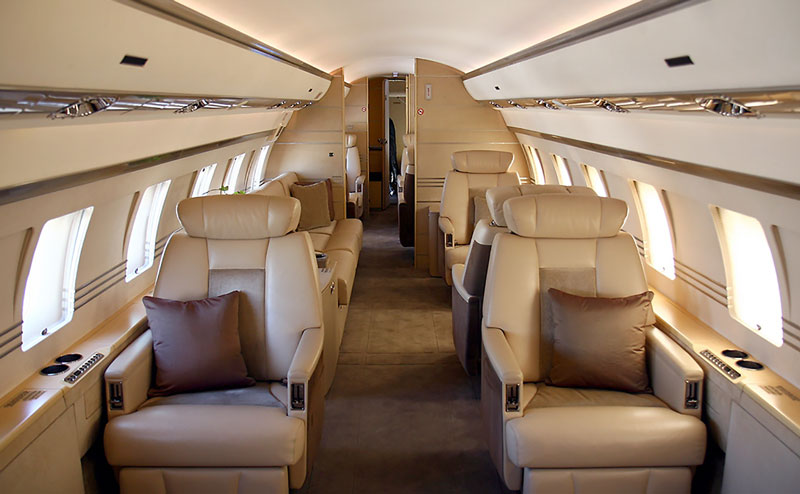 Global Express Interior