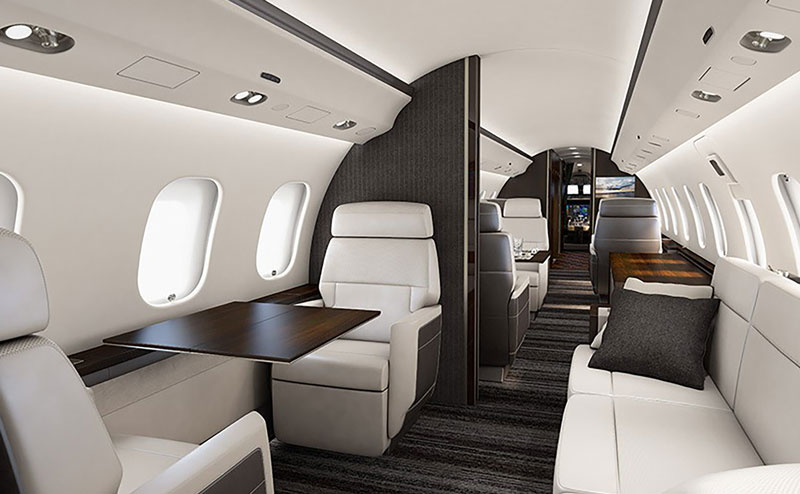 Global Express XRS Interior