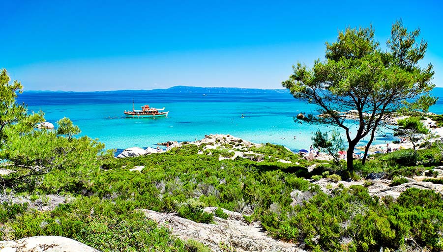 Halkidiki private jet charter