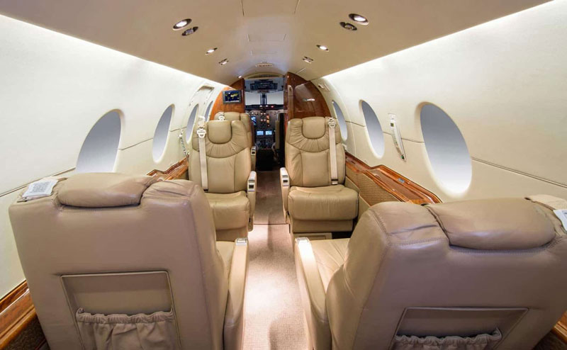 Hawker 400XP Interior