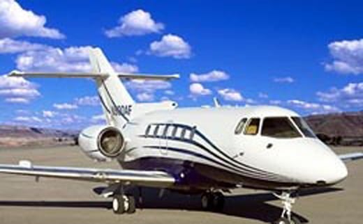 Hawker 800private jet charter