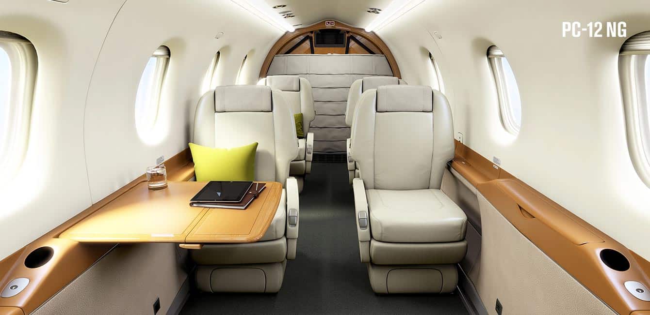 Pilatus PC-12 NG Interior