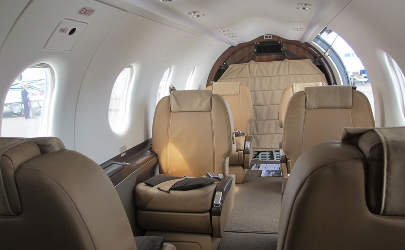 Pilatus PC-12 Interior