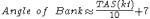 Stadard Rate of Turn Equation