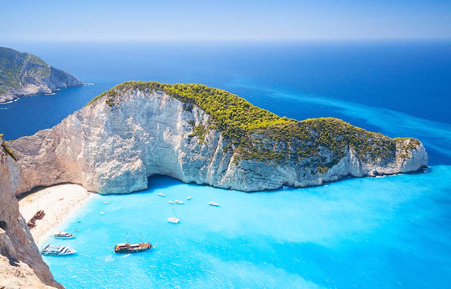 Zakynthos private jet charter