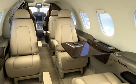 Phenom 300 interior